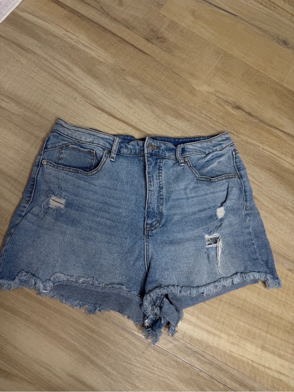 Scoop Light Blue Denim shorts  - Size 12
